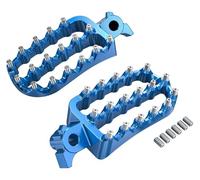 para Tenere 700 T700 para XTZ700 para Rally Edition 2019-2023 Pedales Reposapiés Pedal De Motocicleta Reposapiés Forjados Peg Pedal Estribos Reposapiés Motocicleta(Azul)