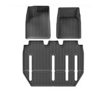 para Tesla Model X 24-22 5 6 7 Asientos Juego Completo Alfombrillas Suelo Fundas Asientos Traseros Alfombrillas Maletero Revestimientos Carga Alfombrilla Maletero(3PCS 7 Seats)