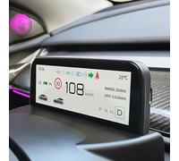 para Tesla Modelo Y/3 Tesla Head Up Display Digital Virtual Cockpit Ultra Mini Pantalla de visualización de diseño Integrado HUD Velocímetro Smart Instrument Cluster Odómetro (lntel CPU)