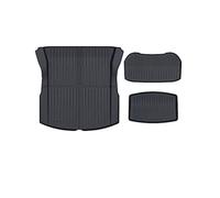 para Tesla para El Modelo 3 para Highland 2024 Alfombrilla Delantera Y Trasera Maletero Almohadillas TPE Capa Arriba Y Abajo Accesorios Internos(Trunk Mat 3PCS)