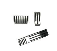 Para Tesla para el modelo XS, Pedal de pie de cabina de asiento de freno de acelerador de Metal sin agujeros, piezas interiores, accesorios de coche Coche Para Pedales De Freno(C-Three-piece set)