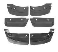 para Tesla para el Modelo Y 2020-2024 Guardabarros de Rueda Trasera Accesorios Coche para 3 2024 Kit Protector contra Salpicaduras Guardabarros para Coche(24 M3 Fender 6pcs)