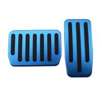 Para Tesla Para Model 3 2017 2018 2019 2020 2021 Acelerador Gas Combustible Freno Resto Pedal Almohadillas Cubierta Pedal de Coche(Blue without Rest)