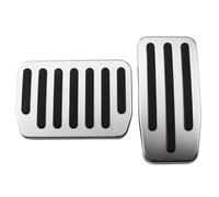 Para Tesla Para Model 3 2017 2018 2019 2020 2021 Acelerador Gas Combustible Freno Resto Pedal Almohadillas Cubierta Pedal de Coche(Silver without Rest)