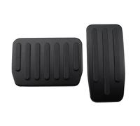 Para Tesla Para Model 3 2017 2018 2019 2020 2021 Acelerador Gas Combustible Freno Resto Pedal Almohadillas Cubierta Pedal de Coche(Black without Rest)