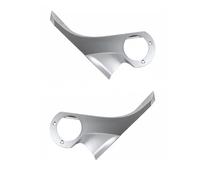 Para Tesla Para Model 3 2017-2025 Para Highland Cubierta Inferior Del Soporte Del Marco Del Espejo Retrovisor Lateral(Top Base Silver pair)