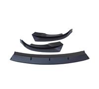 Para Tesla para Model 3 2023&Y 2024 parachoques delantero alerón nuevo cuerpo negro carbono PP cubierta del parachoques delantero(Model Y Matte Black)