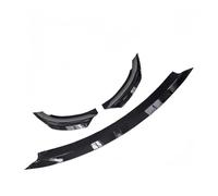 Para Tesla para Model 3 2023&Y 2024 parachoques delantero alerón nuevo cuerpo negro de carbono PP inferior cubierta del parachoques delantero(Model 3 Bright Black)