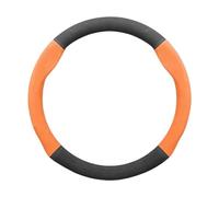 para Tesla para Model 3 Accesorios Antideslizantes Y Transpirables Cubierta Volante Coche Gamuza(Tipo O Naranja)