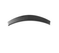 Para Tesla Para Model 3 Para Highland 2024 Cubierta Marco Volante ABS Mate Brillante Moldura Interior Fibra Carbono Panel Cubierta Consola Centra(ABS matte carbon)