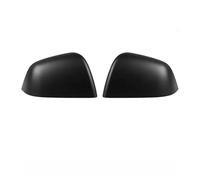 Para Tesla Para Model 3 Para Highland ABS Espejo Retrovisor Carcasa Decorativa Accesorios Exteriores Coche Cubierta Fibra Carbono Carcasas Espejo Retrovisor(4Matte Black)