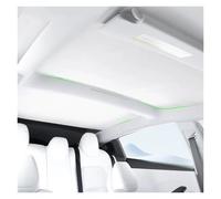 para Tesla para Model 3 para Highland Parasol segmentado de Gamuza Gruesa para Techo Solar Aislamiento térmico Especial para Techo de automóvil (Gris Gamuza)