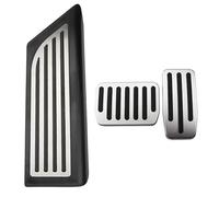 Para Tesla Para Model 3 Para Model Y 2017 2018 2019 2020 2021 Pedal Gas Combustible Cubierta Pedal Freno Pedales Coche(AT with Black rest)