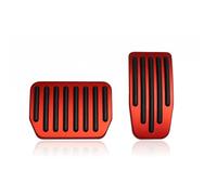 Para Tesla Para Model 3 Y 2017 2018 2019 2020 2021 2022 2023 2024 Pedal de Coche Acelerador Gas Freno Resto Pastillas Cubierta de Tapete(Red)