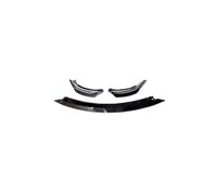 para Tesla para Model 3/Y 2017-2023 Alerón Parachoques Delantero Divisor Difusor Embellecedor Kit Carrocería Accesorios Fibra Carbono Negro Brillante(For 3 Bright Black)