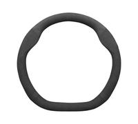 para Tesla para Model X Roadster Accesorios Antideslizantes Y Transpirables Cubierta Volante Coche Ante(Tipo D Negro)