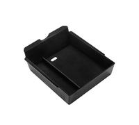 Para Tesla Para Model Y 2025 Para Launch Para Juniper Reposabrazos Caja Almacenamiento Superior E Inferior Revestimiento Felpa Portavasos Cubierta Caja Almacenamiento(Console Upper)