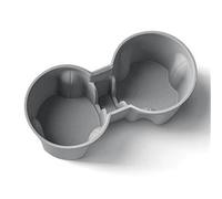 Para Tesla Para Model Y Para Juniper 2025 Accesorios Interiores Portavasos De Silicona Control Central Portabotellas Portavasos Asiento Delantero(Gray)