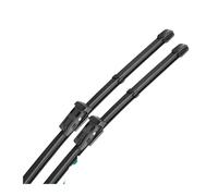 Para Tesla Para Modelo 3 2017-2023 Cepillo Ventana Parabrisas Del Parabrisas 26 "+19" Set Hojas Limpiaparabrisas Delanteras Goma Y Silicona Goma Limpiaparabrisas(Left-hand drive rubber wiper-2pcs)