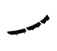 Para Tesla Para Modelo 3 2023 + Negro Brillante Parachoques Trasero Difusor Labios Alerón Divisor Estilo Coche Accesorios Auto Decoración