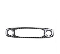 Para Tesla Para Modelo 3 Para Y 2017-2022 Pegatinas Marco Panel Luz Lectura Delantera Trasera Coche Fibra Carbono Real Car Central Control Panel(Carbon black)