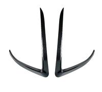 Para Tesla Para Modelo Para X 2015 2016 2017 2018 2029 2020 Parachoques Delantero Spoiler Divisor Ventilación Rejilla Faros Antiniebla Ajuste Moldura(FIBER look)
