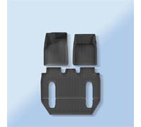 para Tesla para Modelo X 2022-2026 Piso TPE Almohadillas Pie Resistentes Al Desgaste Estera Delantera Trasera Maletero(Type C)