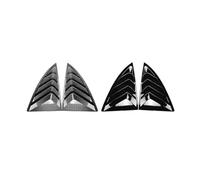 Para Tesla Para Modelo Y Para Juniper 2025 2 Uds Cubierta Obturador Alerón Ventana Trasera Persiana Lateral Alerón Ventana Lateral Trasera(Black)