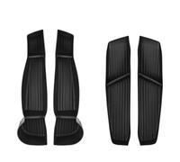 Para Tesla Para Modelo Y Soporte 4 Unids/set Caja Almacenamiento Lateral Puerta Coche Manija Puerta Trasera Organizador Bandeja Reposabrazos Caja Almacenamiento Apoyabrazos