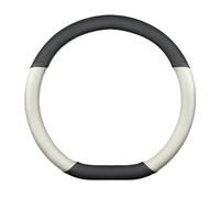 para Tesla para Roadster para Modelo 3 para Y para S para X Cubierta Protectora Antideslizante Gamuza Volante Coche Protector De Volante Coche(D Black White)