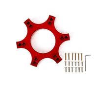 Para Thrustmaster T300RS 70 Mm Espaciadores Aluminio Para Volante Placa Adaptadora Anillo Volante De 13/14" Base De Volante QR035(Red)