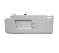 para Tiguan L para Touran Kodiaq 2017-2024 Panel Visera Solar Interior Delantero Izquierdo Derecho Espejo Maquillaje con Cable(Gray Left Side)