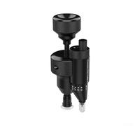 para tijeras de hojalata robustas de 250 mm, doble para pivote Acción para robustez (negro)