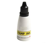 para tinta Para Sellos Manuales 25ml Punta Precisa para tinta(purple) | Base agua segura, punta controlada, secado lento, para ideal oficina, 25ml capacidad