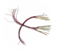 Para tira blanca precableada 6 para LED SMD para tira de luz flexible de 12 V ~ 18 V para modelo de ferrocarril y configuración de iluminación de habitación en miniatura (luz blanca)