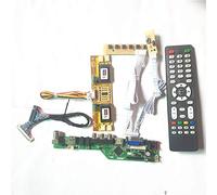 Para TM150XG-26L06/26L09 LVDS 20Pin 4CCFL T.V53 teclado del tablero controlador+inversor+remoto USB VGA HDMI AV RF LCD monitor DIY kit (TM150XG-26L06)