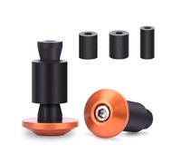 para Tmax 500 530 Xp500 Xp530 Xj600 para Keeway Tx125 Puños De Manillar De Motocicleta Tapa Extremo Mango Tapón Tapa Accesorios Tapón Extremo Tapa Manillar(Naranja)