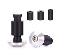 para Tmax 500 530 Xp500 Xp530 Xj600 para Keeway Tx125 Puños De Manillar De Motocicleta Tapa Extremo Mango Tapón Tapa Accesorios Tapón Extremo Tapa Manillar(Plata)