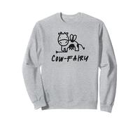 para Todos los Que aman a Las Vacas - Hada de Las Vacas Sudadera