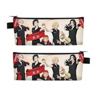 para Tokyo Reven-gers Estuche de Lápices con Cremallera, Bolsa de Lápiz Portable, Estuches Gran Regalo para Adolescentes, Lápice(A8)