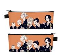 para Tokyo Reven-gers Estuche de Lápices con Cremallera, Bolsa de Lápiz Portable, Estuches Gran Regalo para Adolescentes, Lápice(A1)