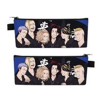 para Tokyo Reven-gers Estuche de Lápices con Cremallera, Bolsa de Lápiz Portable, Estuches Gran Regalo para Adolescentes, Escolar(A10)