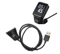 para Tomtom Watch Charger, Cargador de Reemplazo Cable de Carga USB Carga Rápida, Amplia Compatibilidad para Tomtom Runner2 para Tomtom Adventurer 3.3ft Negro