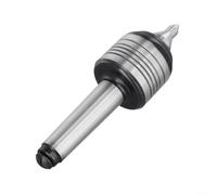 Para torno Centro giratorio vivo Centro de contrapunto para herramientas de torneado con eje de acero aleado tratado térmicamente y precisión para CNC para tornos (MT3)