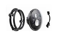 para Touring para Electra para Glide 7 "Proyector Led Moto Faro + 4 1/2 Luces De Cruce Antiniebla Piezas De Soporte De Faro De 7 Pulgadas Faros Delanteras(7 Inch and Bracket a)