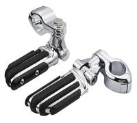 para Touring Road para King Road Glide para Pedales Electra Glide Reposa El Pedal De La Motocicleta 32mm 1 1/4 "Estribo del Motor Reposapiés Motocicleta(O)