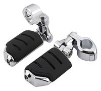 para Touring Road para King Road Glide para Pedales Electra Glide Reposa El Pedal De La Motocicleta 32mm 1 1/4 "Estribo del Motor Reposapiés Motocicleta(P)