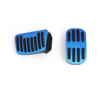 Para Toyota C-HR CHR CH R 2016 2017 2018 2019 2020 2021 2022 2023 Pedales De Coche Acelerador Cubierta De Pedales De Freno Almohadilla Antideslizante(AT 2pcs Blue)