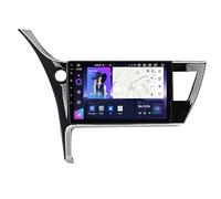 para Toyota Corolla 2017-2019 10 Pulgadas Android 12 IPS Pantalla Táctil Radio Coche con Carplay Android Auto Apoyo Bluetooth 5.0 DSP MirrorLink Hi-Fi GPS Navegación Dab RDS Cámara Trasera SWC(400S -
