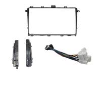 para Toyota Corolla E180 2016-2019 Kit De Panel De Instalación De Radio Android para Tablero Marco De Fascia De Audio para Automóvil Adaptador De 9 Pulgadas(Frame Cable)